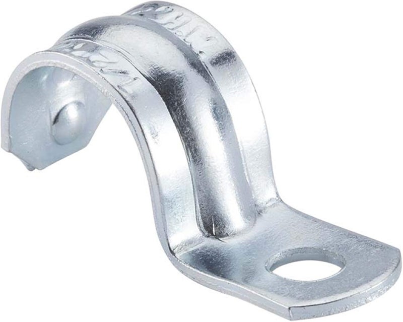 Halex , 3/4 in. Electrical Metallic Tube (EMT) 1-Hole Straps , 26152, 20 per pack - Image 1